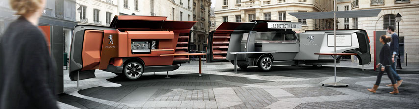 Il foodtruck Peugeot