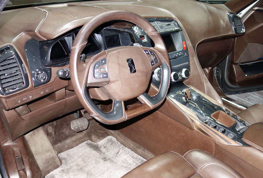 Gli interni di DS5 Moon Dust