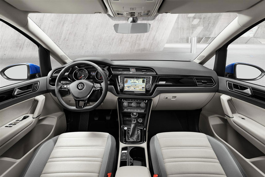 plancia nuova volkswagen touran