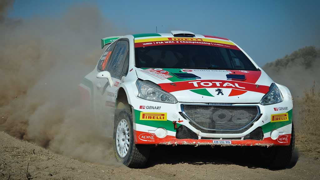 Peugeot 208T16 R5 al Rally Italia Sardegna 2015
