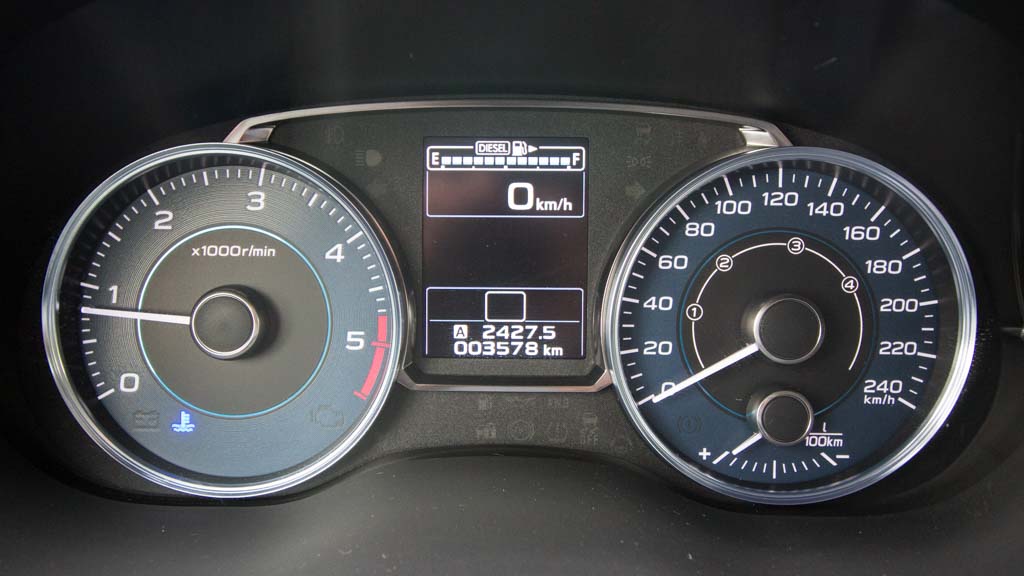 strumentazione Subaru XV
