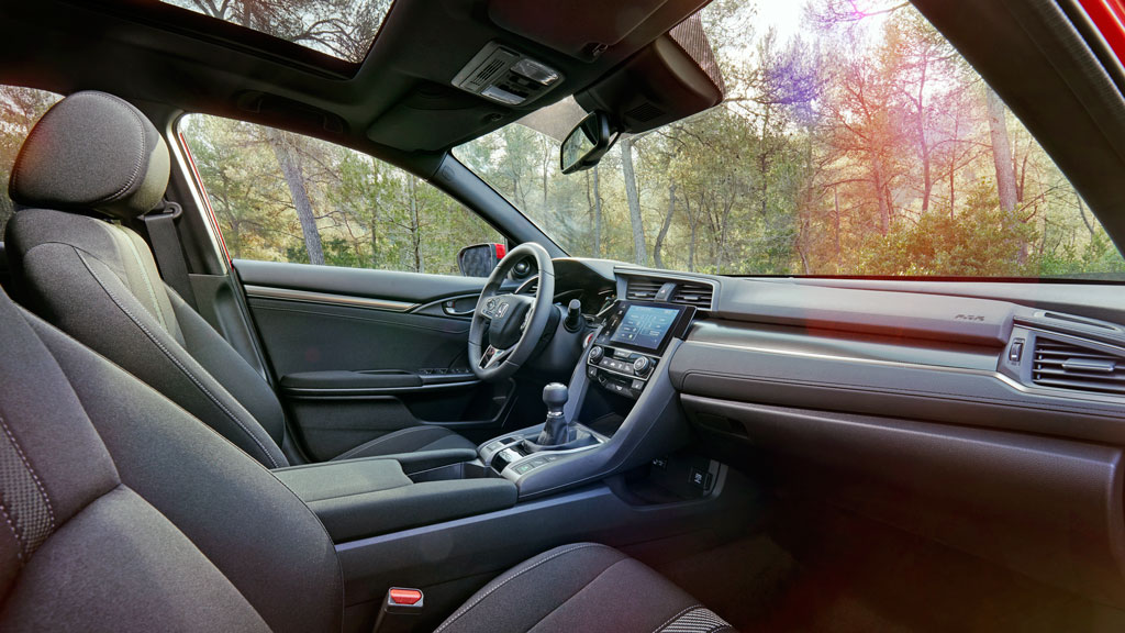 nuova honda civic interni