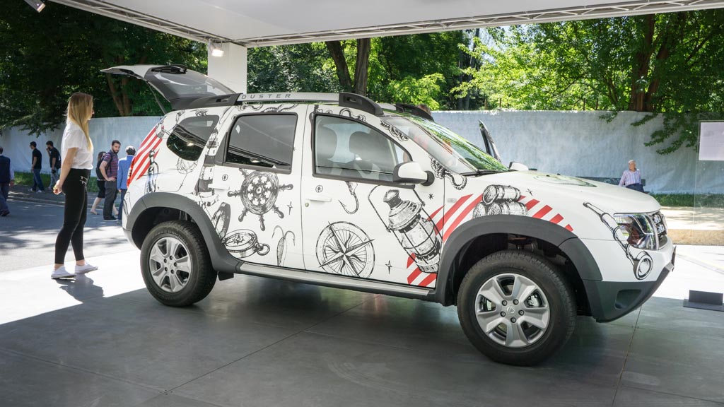 dacia duster strongman