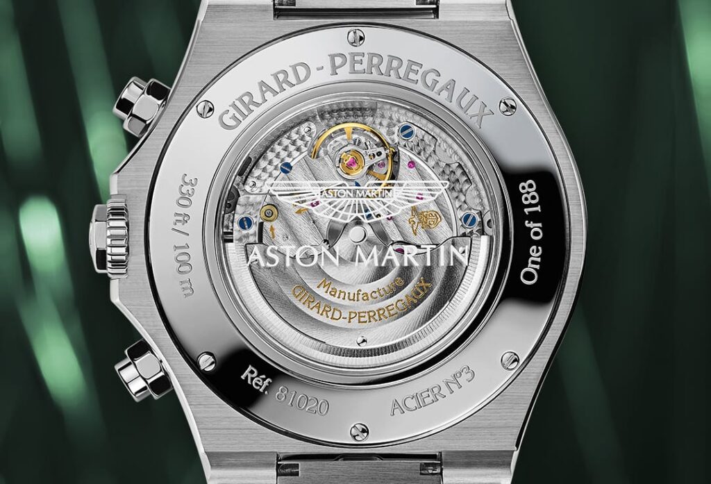 Girard perregaux laureato chronograph Aston Martin edition