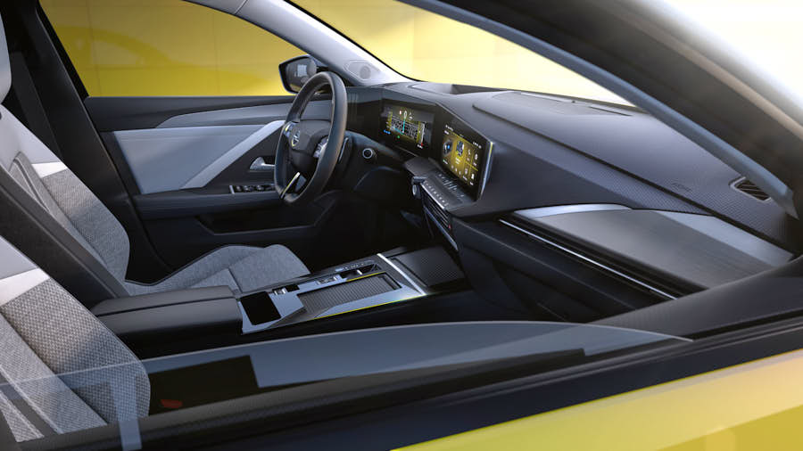 opel astra plancia