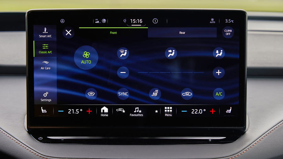 skoda enyaq iv climatizzazione