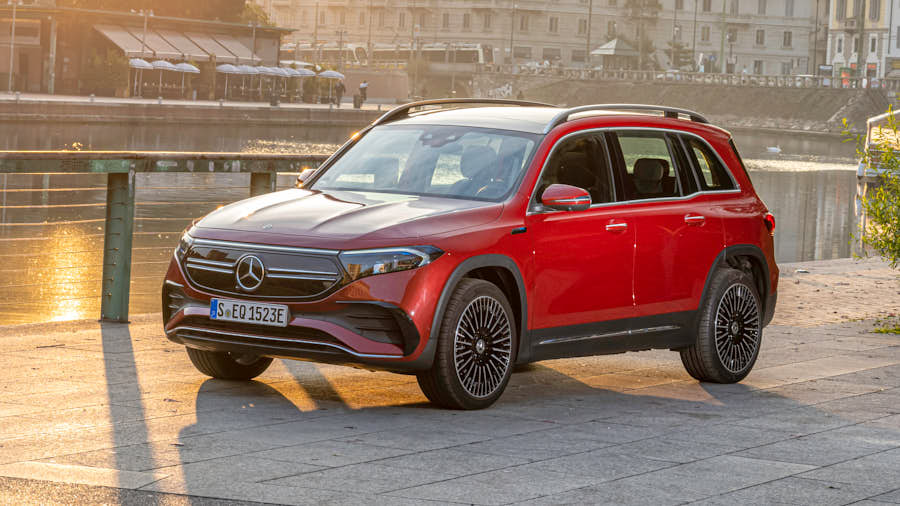 mercedes-benz eqb frontale