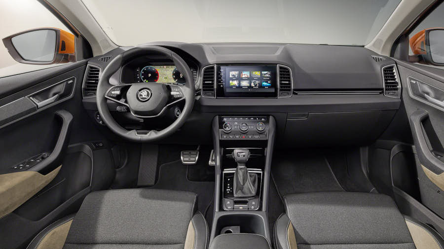 skoda karoq cruscotto