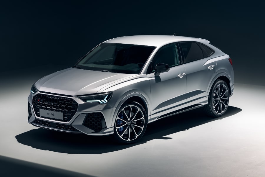 audi q3 matte argento rugiada