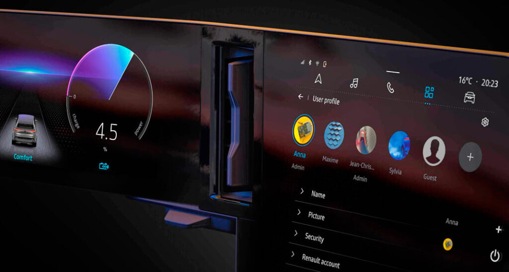renault display openr