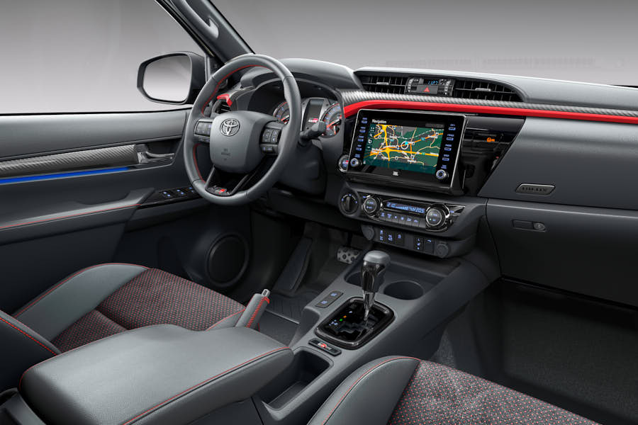 toyota hilux gr sport plancia