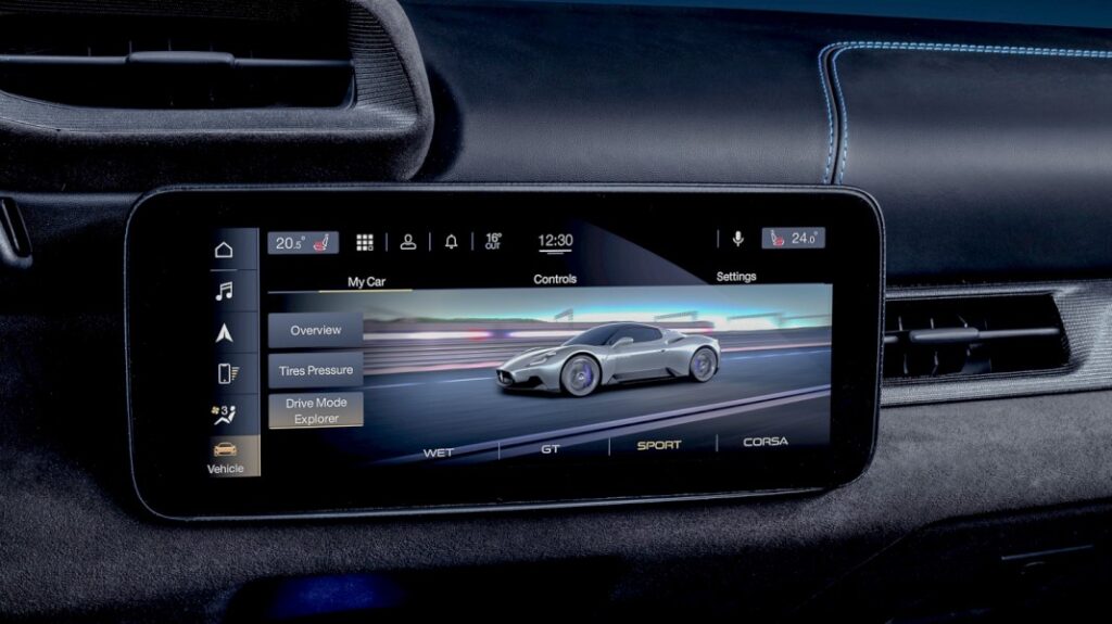 maserati mc20 sport mode