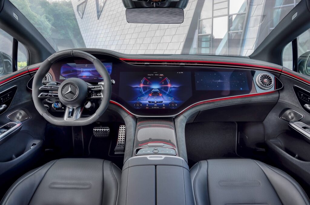 Mercedes-AMG EQE 53 4MATIC+ cockpit
