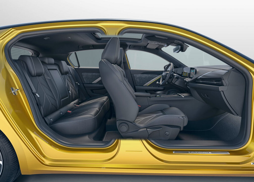 opel astra sedili