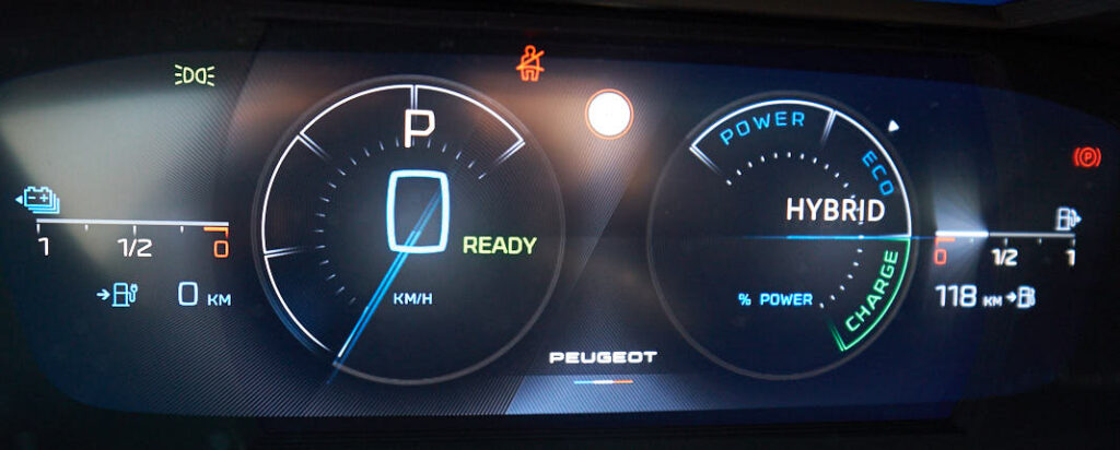 peugeot 308 strumentazione