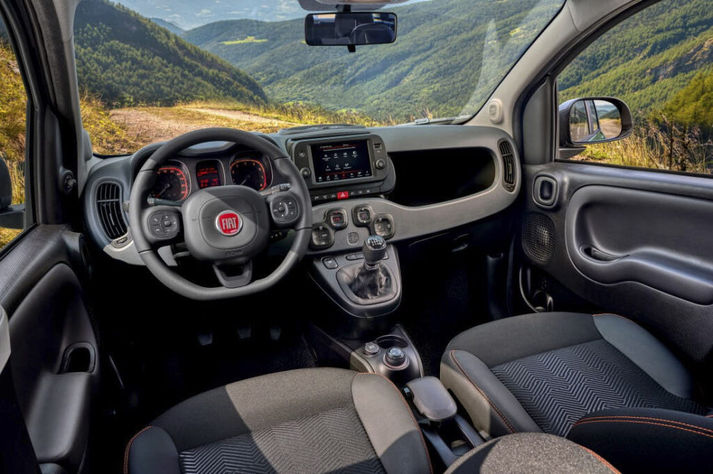 fiat panda garmin plancia