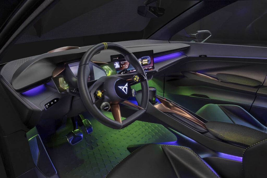 cupra urban rebel cockpit