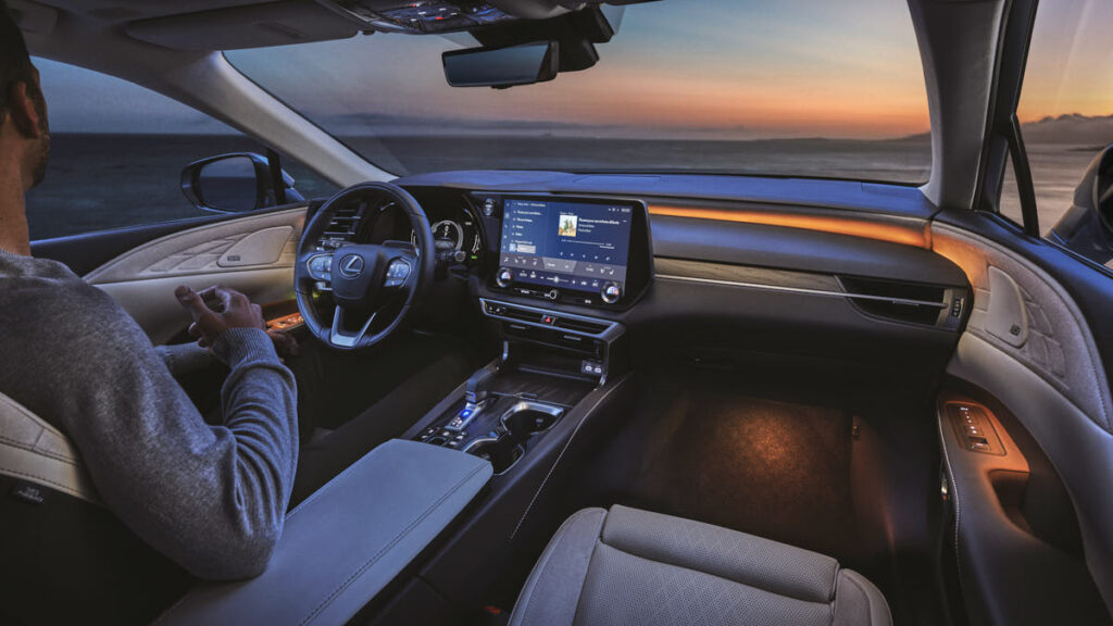 lexus rx plancia