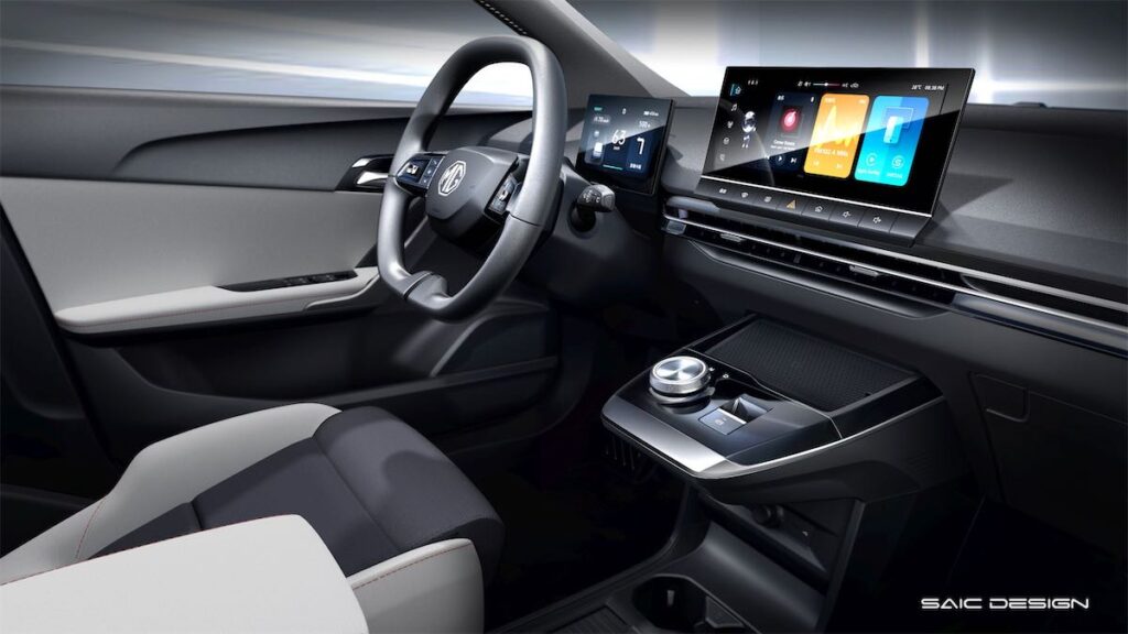 mg4 electric interior