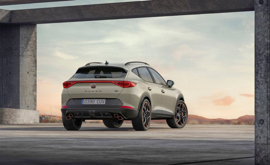 cupra formentor VZ5 Taiga Grey