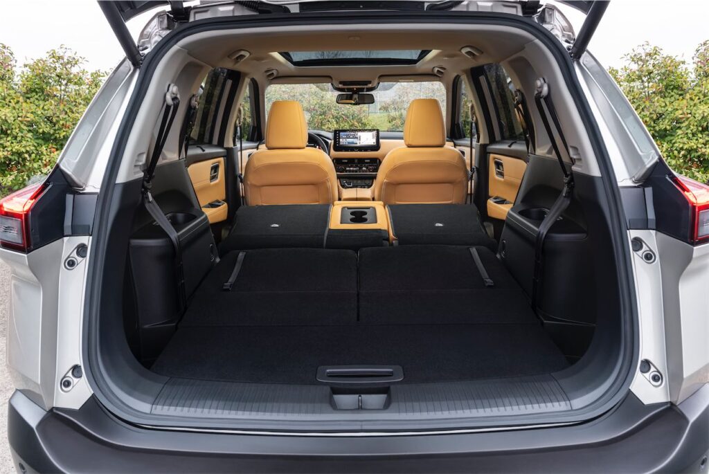 Nuovo Nissan X-Trail bagagliaio