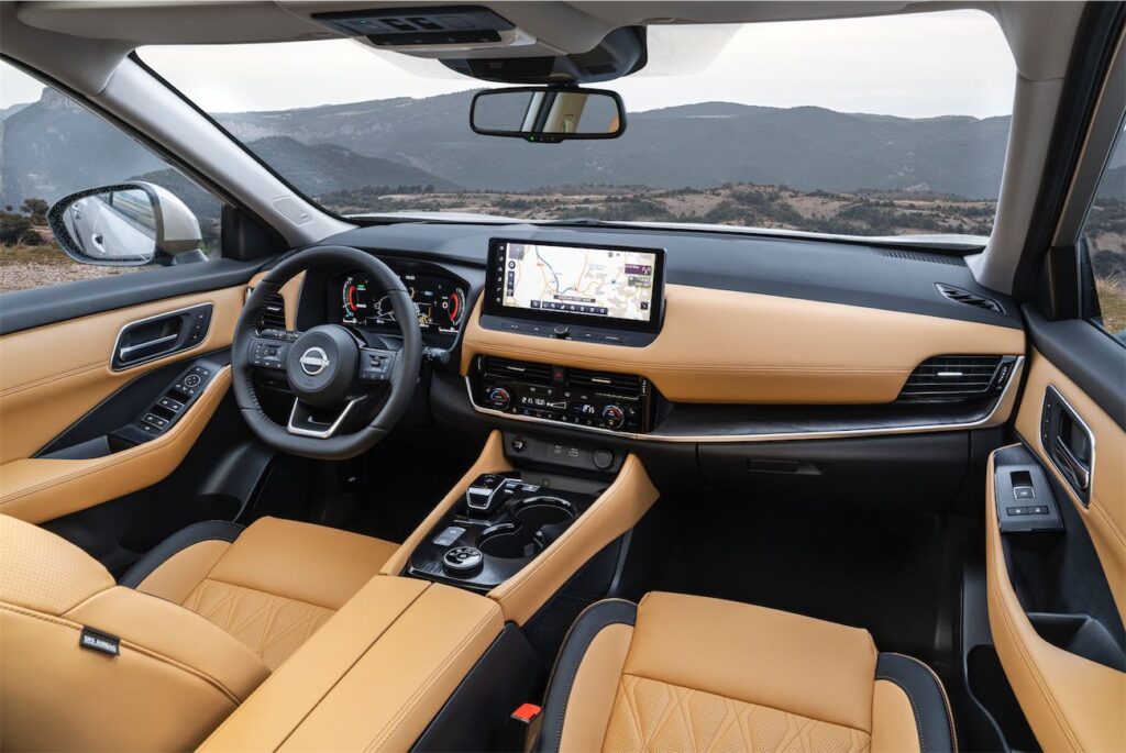 Nuovo Nissan X-Trail plancia