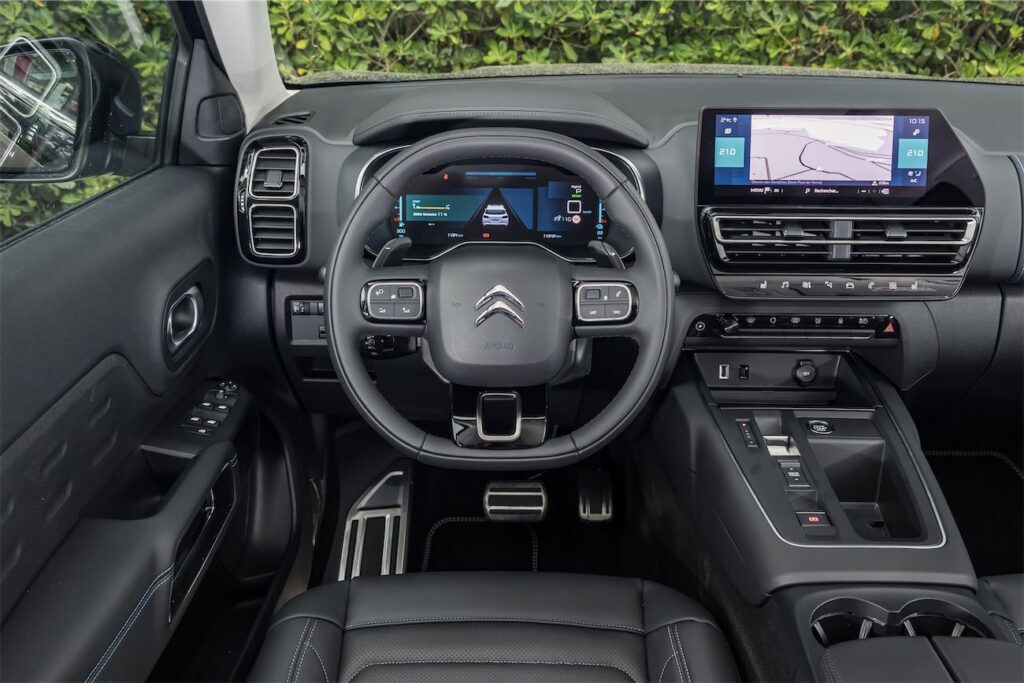 citroen c5 aircross sedili