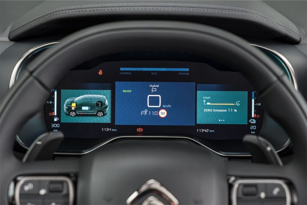 citroen c5 aircross strumenti