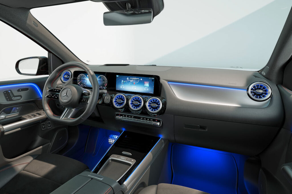 mercedes-benz classe b plancia