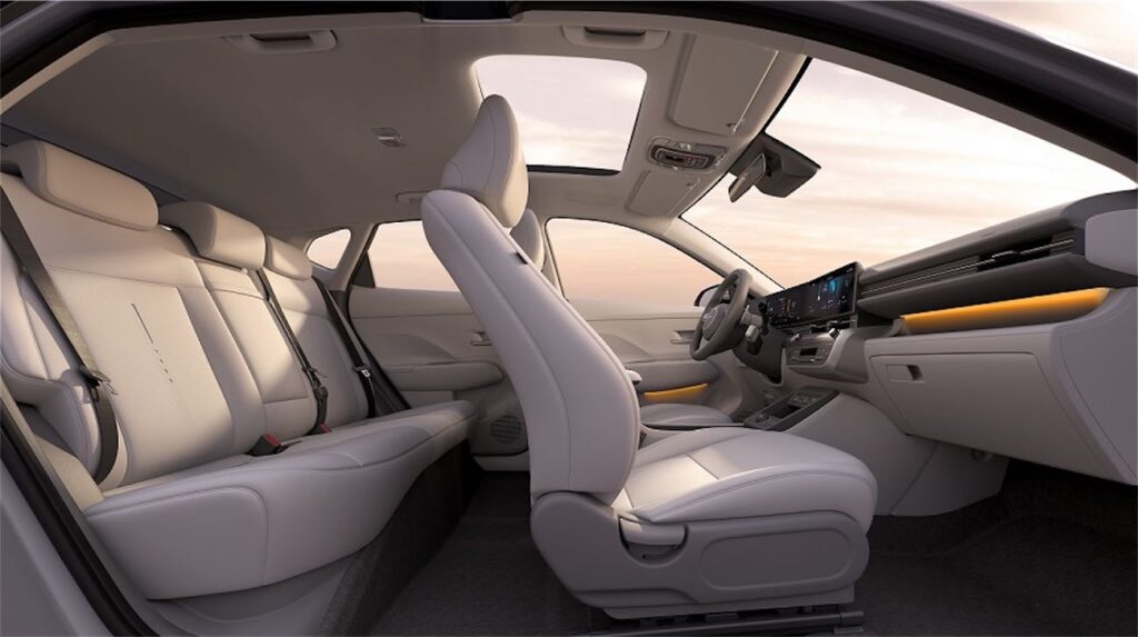 abitacolo hyundai kona