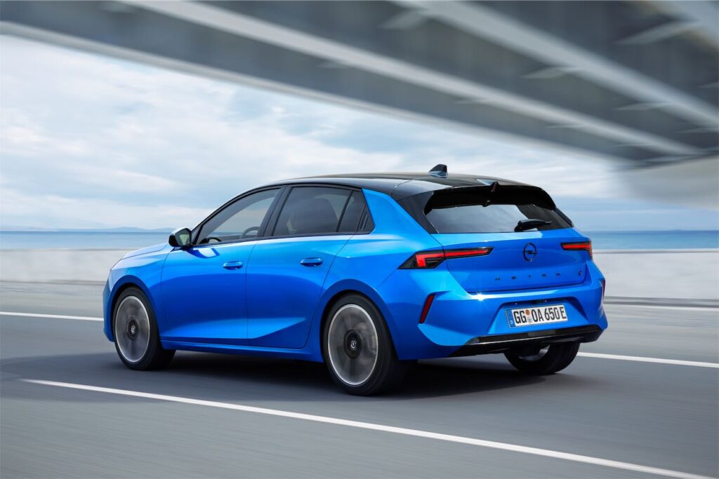 opel astra electric