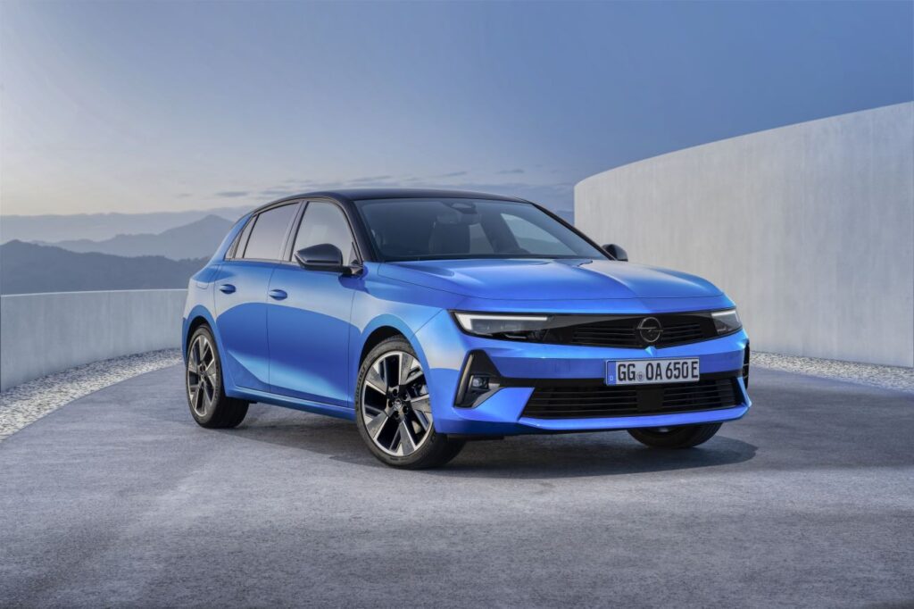 opel astra electric