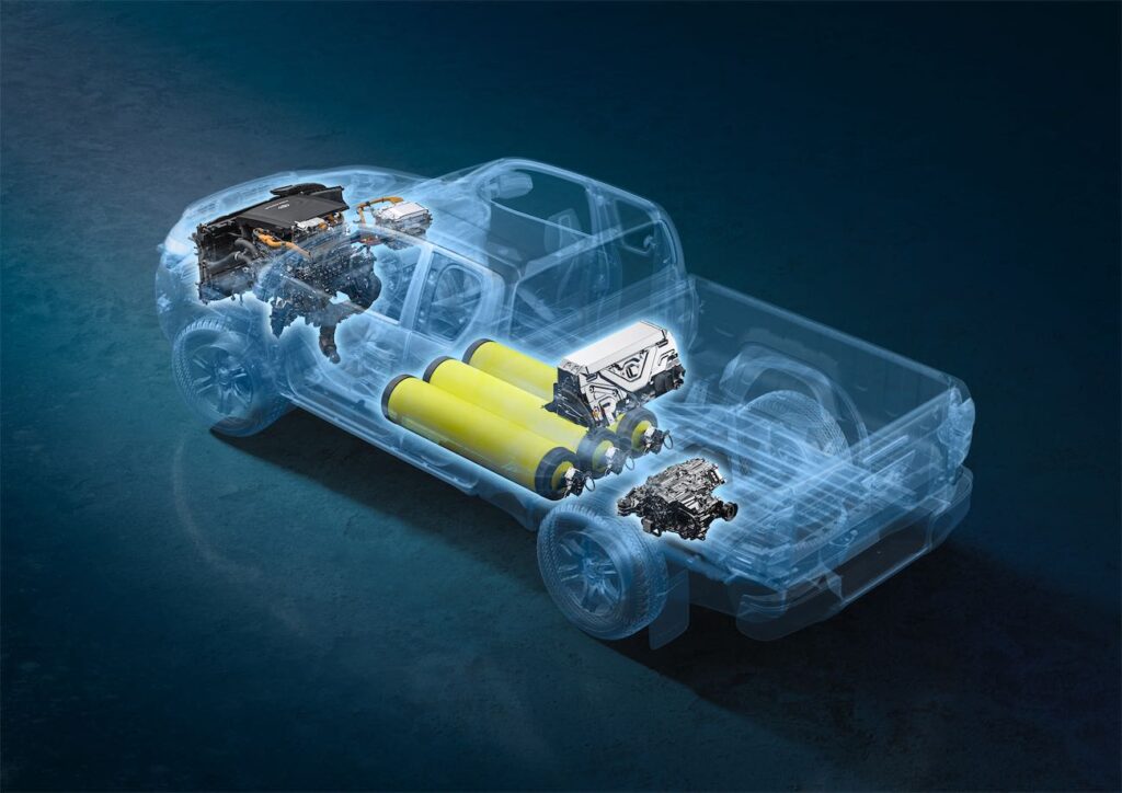 toyota hilux idrogeno