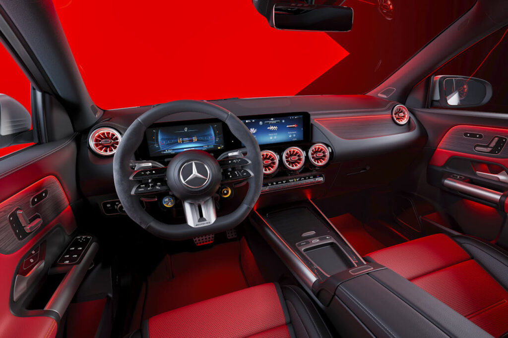 mercedes benz gla cockpit