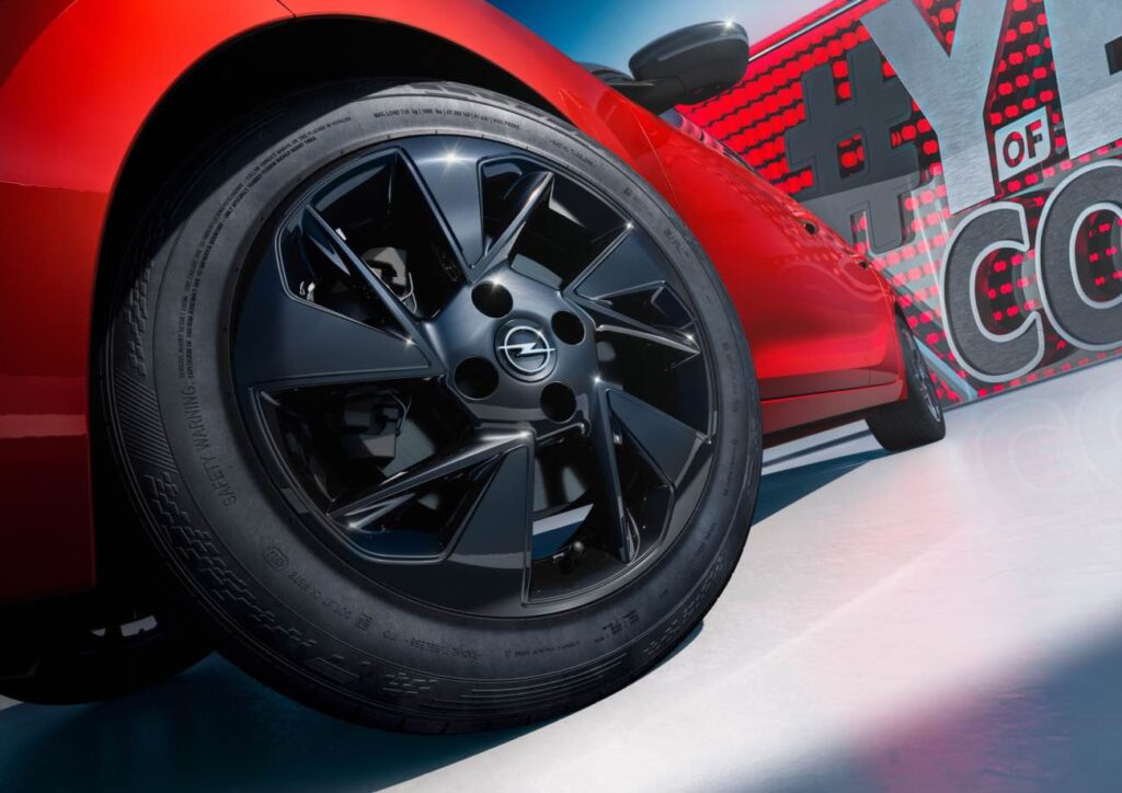 opel corsa electric yes wheels