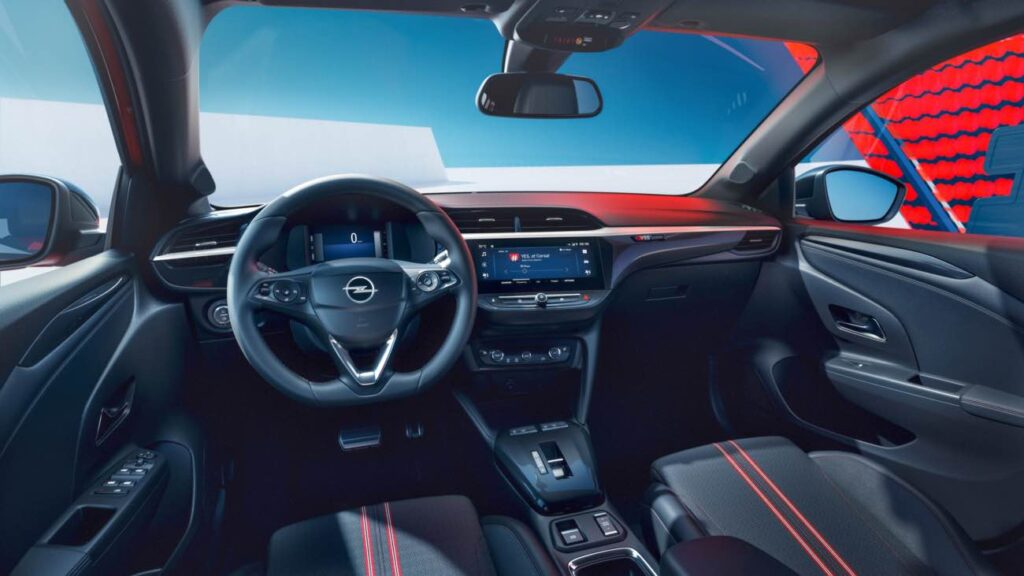 opel corsa electric yes cockpit