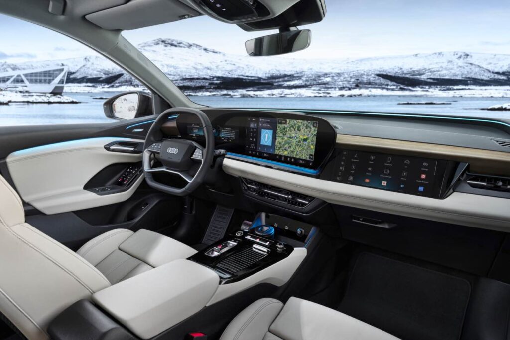 Audi Q6 e-tron quattro cockpit