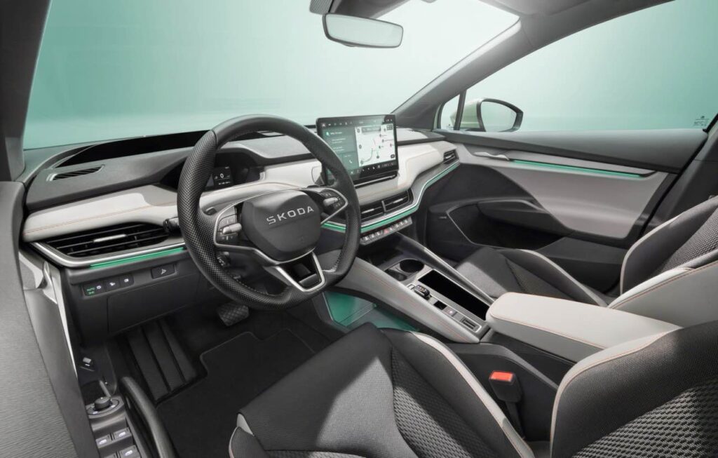 skoda elroq abitacolo